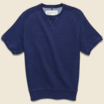 Loopback Sweatshirt - Indigo - Universal Works - STAG Provisions - Tops - Fleece / Sweatshirt