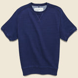 Loopback Sweatshirt - Indigo - Universal Works - STAG Provisions - Tops - Fleece / Sweatshirt