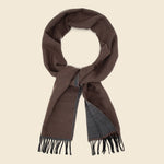Double-Sided Scarf - Dark Sand/Grey - Universal Works - STAG Provisions - Accessories - Scarves