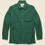 Norfolk Bakers Jacket - Green Tweed - Universal Works - STAG Provisions - Outerwear - Coat / Jacket