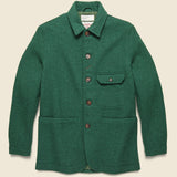 Norfolk Bakers Jacket - Green Tweed - Universal Works - STAG Provisions - Outerwear - Coat / Jacket