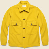 Strummer Jacket - Yellow Melton - Universal Works - STAG Provisions - Outerwear - Coat / Jacket