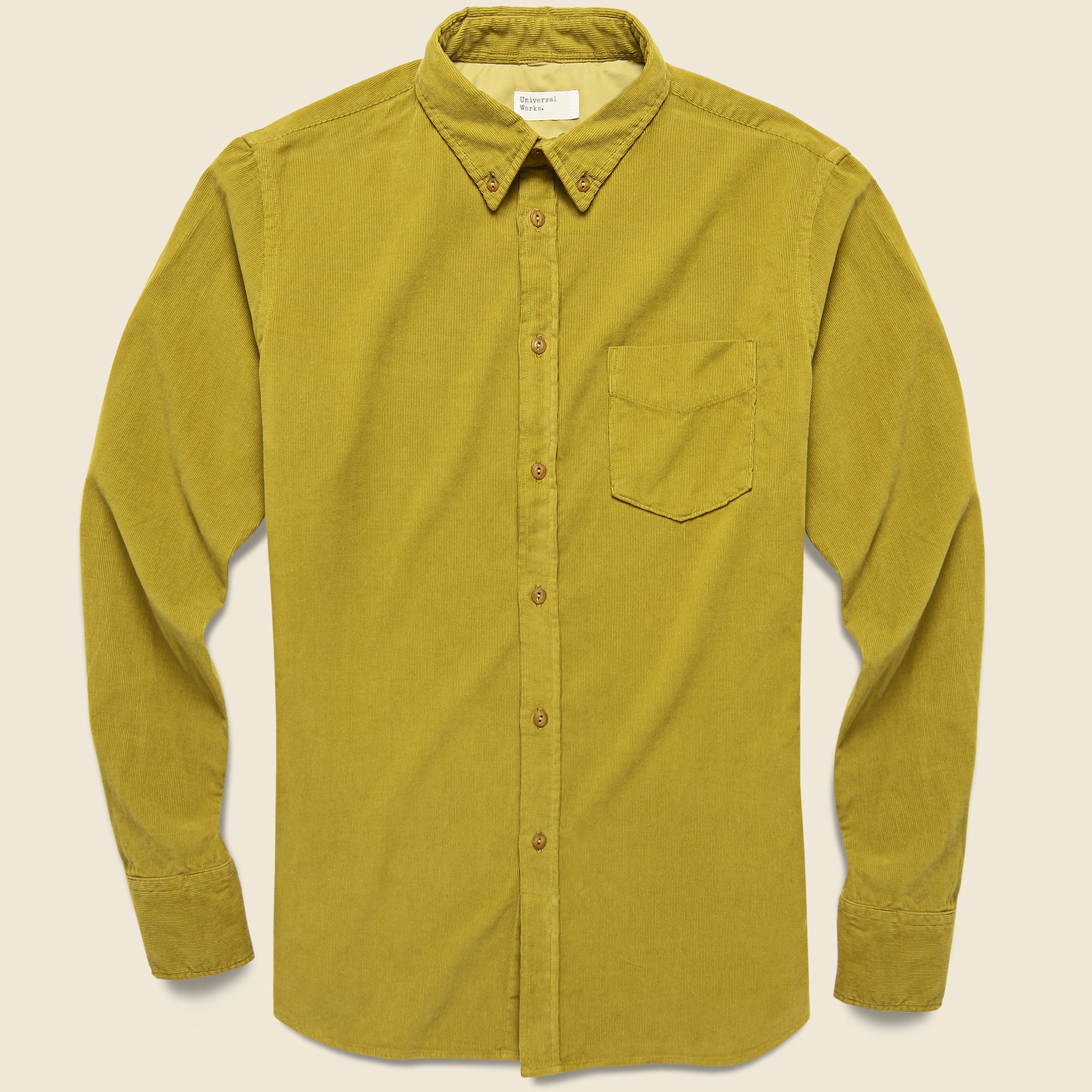 Cord Everyday Shirt - Mustard - Universal Works - STAG Provisions - Tops - L/S Woven - Corduroy