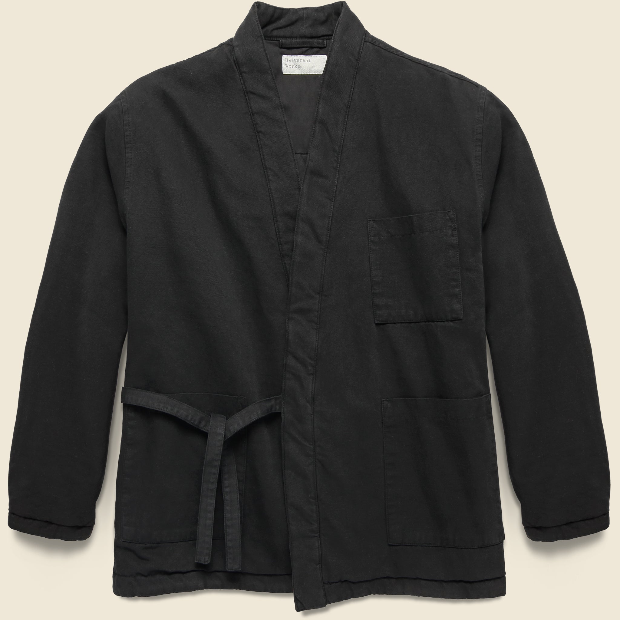 Kyoto Work Jacket - Black Quilt - Universal Works - STAG Provisions - Tops - L/S Woven - Overshirt