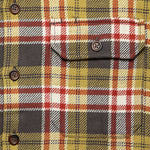 Utility Shirt - Sand/Red Check - Universal Works - STAG Provisions - Tops - L/S Woven - Plaid