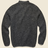 Wool Fleece Cardigan - Charcoal - Universal Works - STAG Provisions - Tops - Sweater