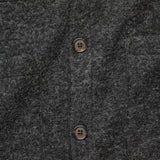 Wool Fleece Cardigan - Charcoal - Universal Works - STAG Provisions - Tops - Sweater