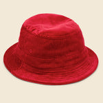Brisbane Cord Bucket Hat - Red - Universal Works - STAG Provisions - Accessories - Hats