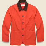 Bakers Chore Jacket - Red Tek Wax - Universal Works - STAG Provisions - Outerwear - Coat / Jacket