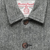 Harris Tweed Bakers Jacket - Grey Herringbone - Universal Works - STAG Provisions - Outerwear - Coat / Jacket