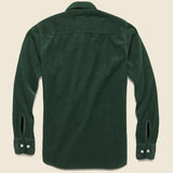 Cord Everyday Shirt - Forest Green - Universal Works - STAG Provisions - Tops - L/S Woven - Corduroy