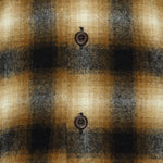 Texas Wool Plaid Utility Shirt - Brown Check - Universal Works - STAG Provisions - Tops - L/S Woven - Plaid