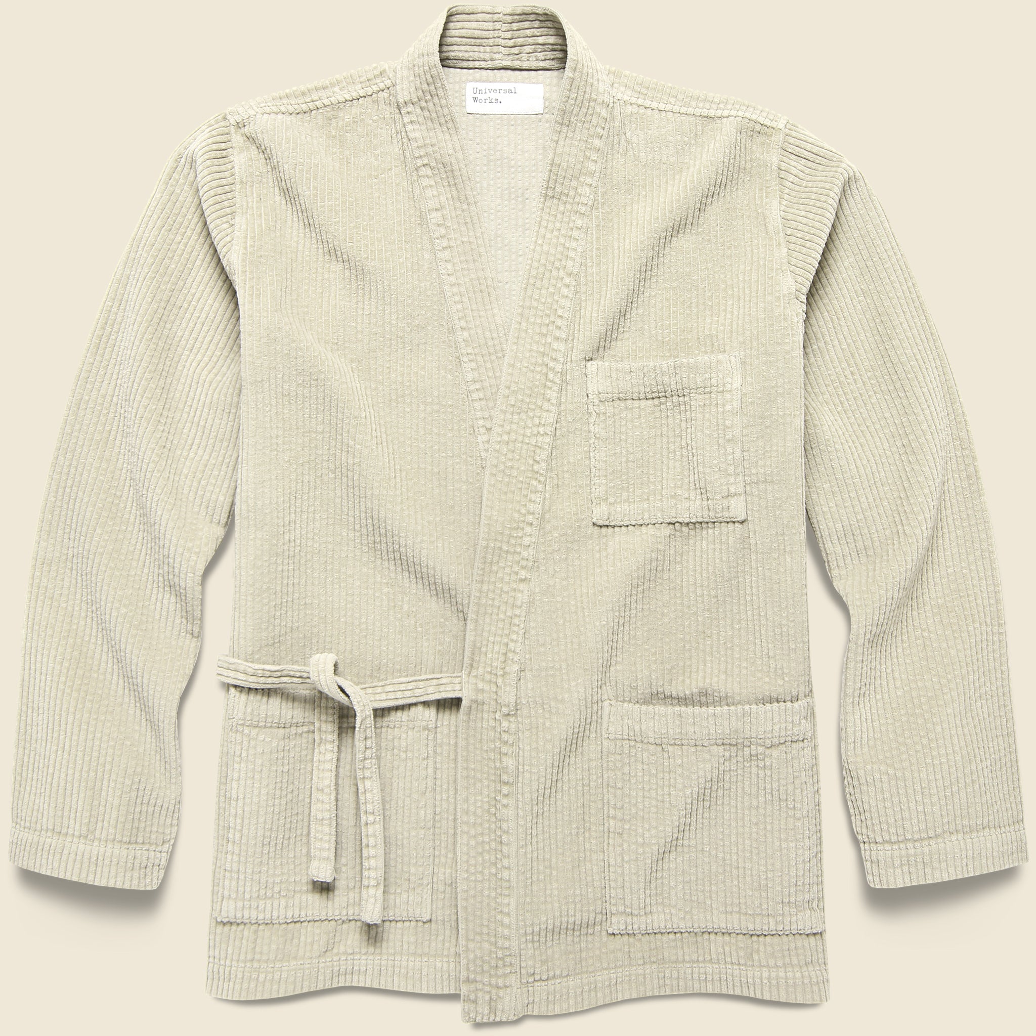 Kyoto Work Jacket - Stone Jumbo Cord - Universal Works - STAG Provisions - Outerwear - Coat / Jacket
