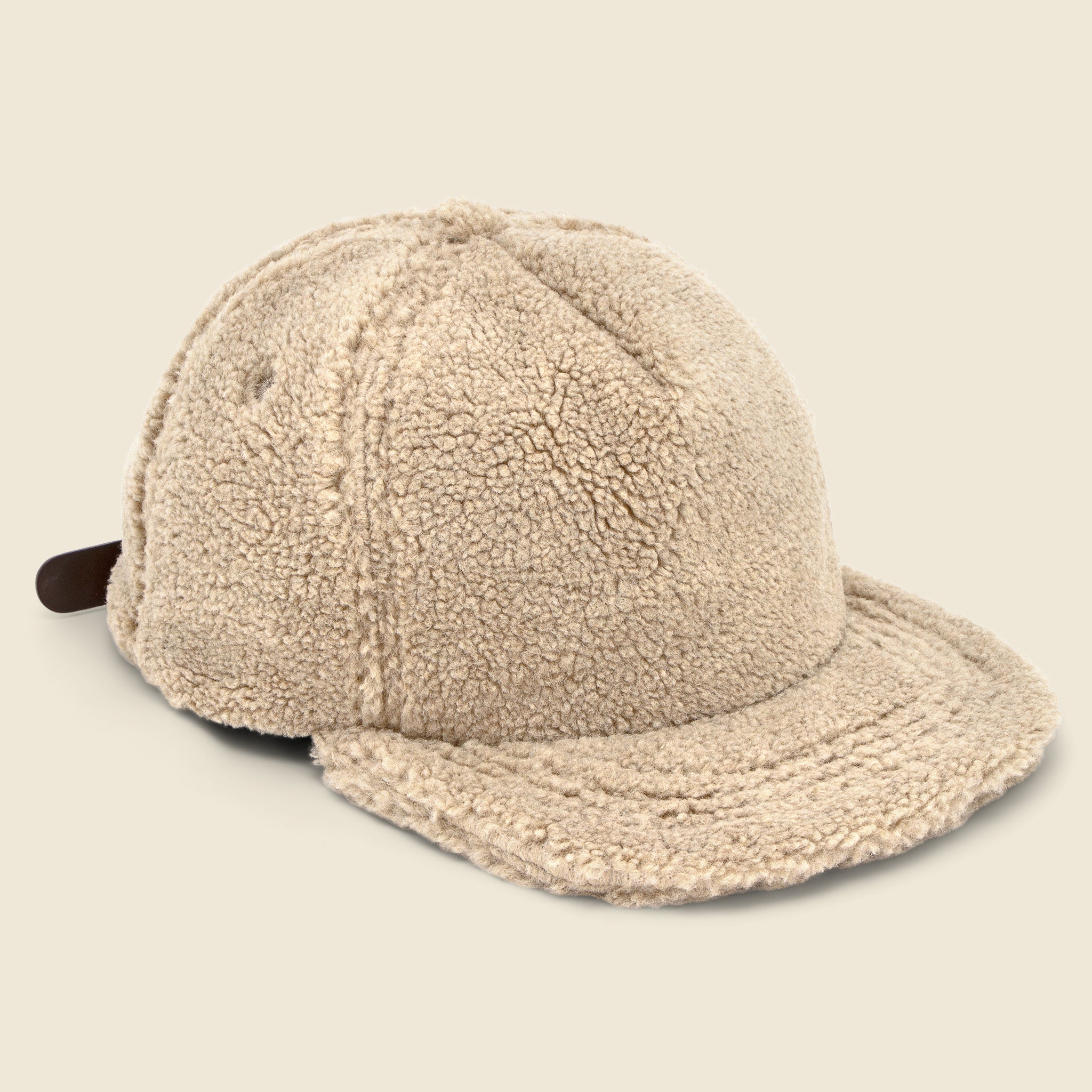 Rocket Fleece Cap - Stone - Universal Works - STAG Provisions - Accessories - Hats