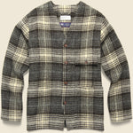 Cabin Jacket - Brown Moon Check - Universal Works - STAG Provisions - Outerwear - Coat / Jacket
