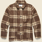 Soft Wool Field Jacket - Brown Plaid - Universal Works - STAG Provisions - Outerwear - Coat / Jacket