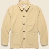 Field Jacket - Sand Moleskin - Universal Works - STAG Provisions - Outerwear - Shirt Jacket