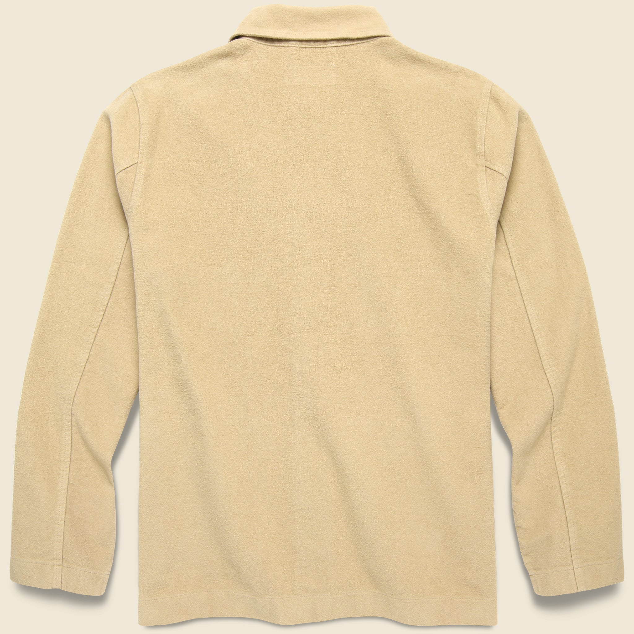 Field Jacket - Sand Moleskin - Universal Works - STAG Provisions - Outerwear - Shirt Jacket