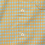 Delos Woven Camp Shirt - Sand/Blue - Universal Works - STAG Provisions - Tops - L/S Woven - Other Pattern