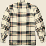 Utility Shirt - Charcoal Cosy Check - Universal Works - STAG Provisions - Tops - L/S Woven - Plaid