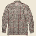 Utility Shirt - Brown Bari Fleece - Universal Works - STAG Provisions - Tops - L/S Woven - Plaid