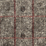 Utility Shirt - Brown Bari Fleece - Universal Works - STAG Provisions - Tops - L/S Woven - Plaid