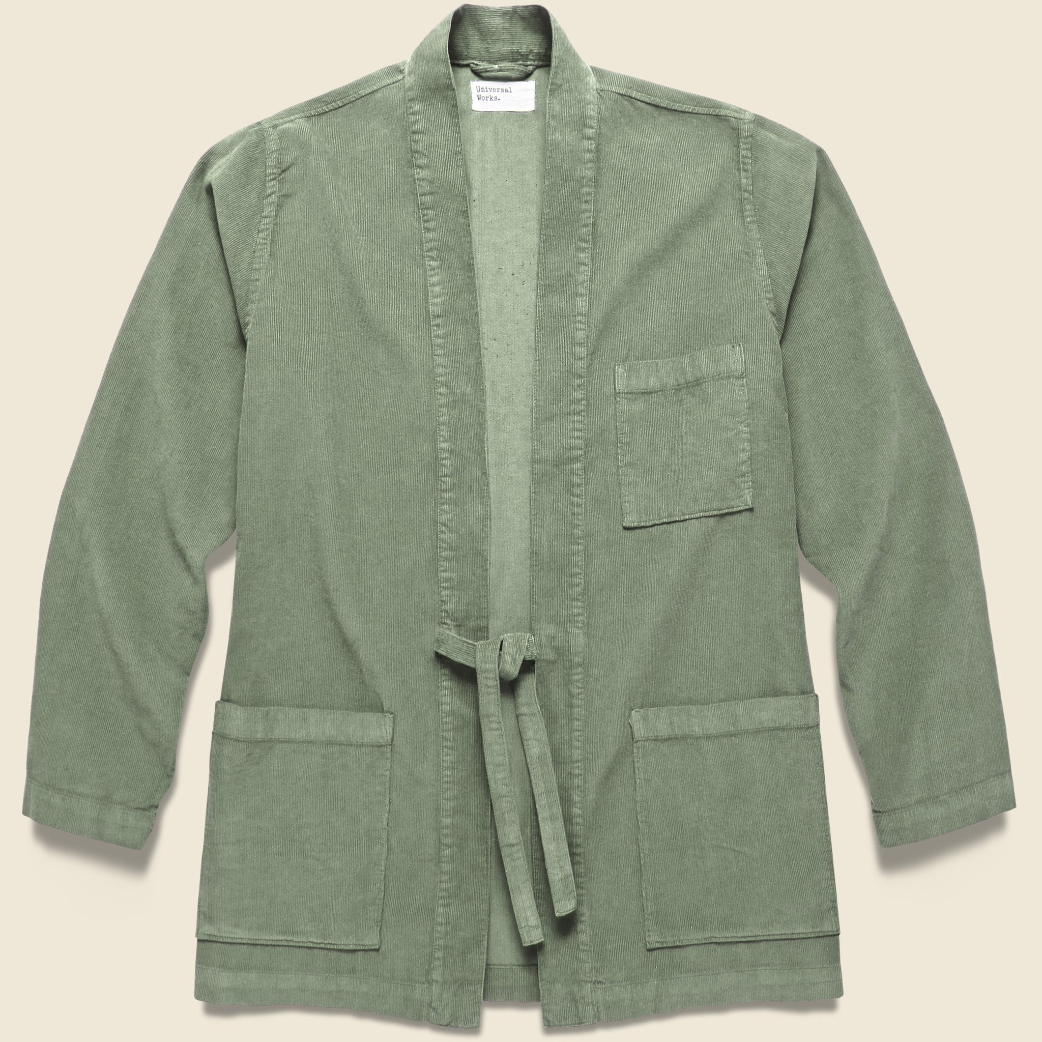 Kyoto Work Jacket - Olive Fine Cord - Universal Works - STAG Provisions - Tops - L/S Woven - Overshirt