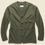 Cabin Jacket - Olive - Universal Works - STAG Provisions - Outerwear - Coat / Jacket