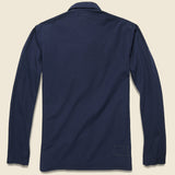 Bakers Overshirt - Navy - Universal Works - STAG Provisions - Tops - L/S Woven - Overshirt