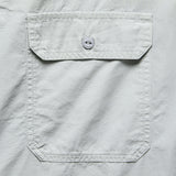 Split Neck Shirt - Grey - Universal Works - STAG Provisions - Tops - L/S Woven - Solid