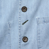 Bakers Jacket - Indigo Summer Denim - Universal Works - STAG Provisions - Outerwear - Coat / Jacket
