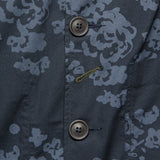 Bakers Jacket - Navy Flower Print Poplin - Universal Works - STAG Provisions - Outerwear - Shirt Jacket