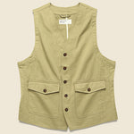 Field Twill Waistcoat - Sand - Universal Works - STAG Provisions - Suiting - Sport Coat