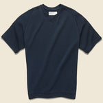 Crew Fleece Sweatshirt - Navy - Universal Works - STAG Provisions - Tops - Fleece / Sweatshirt