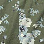 Road Shirt - Olive Flower - Universal Works - STAG Provisions - Tops - S/S Woven - Floral