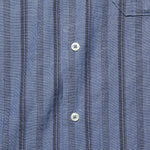 Road Shirt - Blue Cesar Stripe - Universal Works - STAG Provisions - Tops - S/S Woven - Stripe