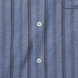 Road Shirt - Blue Cesar Stripe - Universal Works - STAG Provisions - Tops - S/S Woven - Stripe