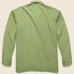 Bakers Poplin Overshirt - Olive - Universal Works - STAG Provisions - Outerwear - Shirt Jacket