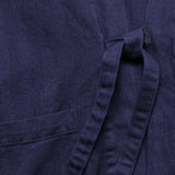 Tie Front Jacket - Indigo Herringbone Denim - Universal Works - STAG Provisions - Tops - L/S Woven - Overshirt