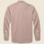 Everyday Shirt - Brown Gingham Seersucker - Universal Works - STAG Provisions - Tops - L/S Woven - Plaid