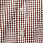 Everyday Shirt - Brown Gingham Seersucker - Universal Works - STAG Provisions - Tops - L/S Woven - Plaid