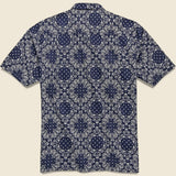 Utility Shirt - Navy Bandana - Universal Works - STAG Provisions - Tops - S/S Woven - Other Pattern