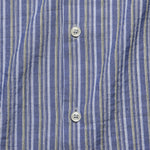 Road Shirt - Blue Elton 2 Stripe - Universal Works - STAG Provisions - Tops - S/S Woven - Stripe
