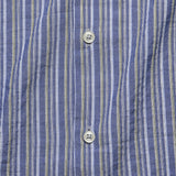 Road Shirt - Blue Elton 2 Stripe - Universal Works - STAG Provisions - Tops - S/S Woven - Stripe