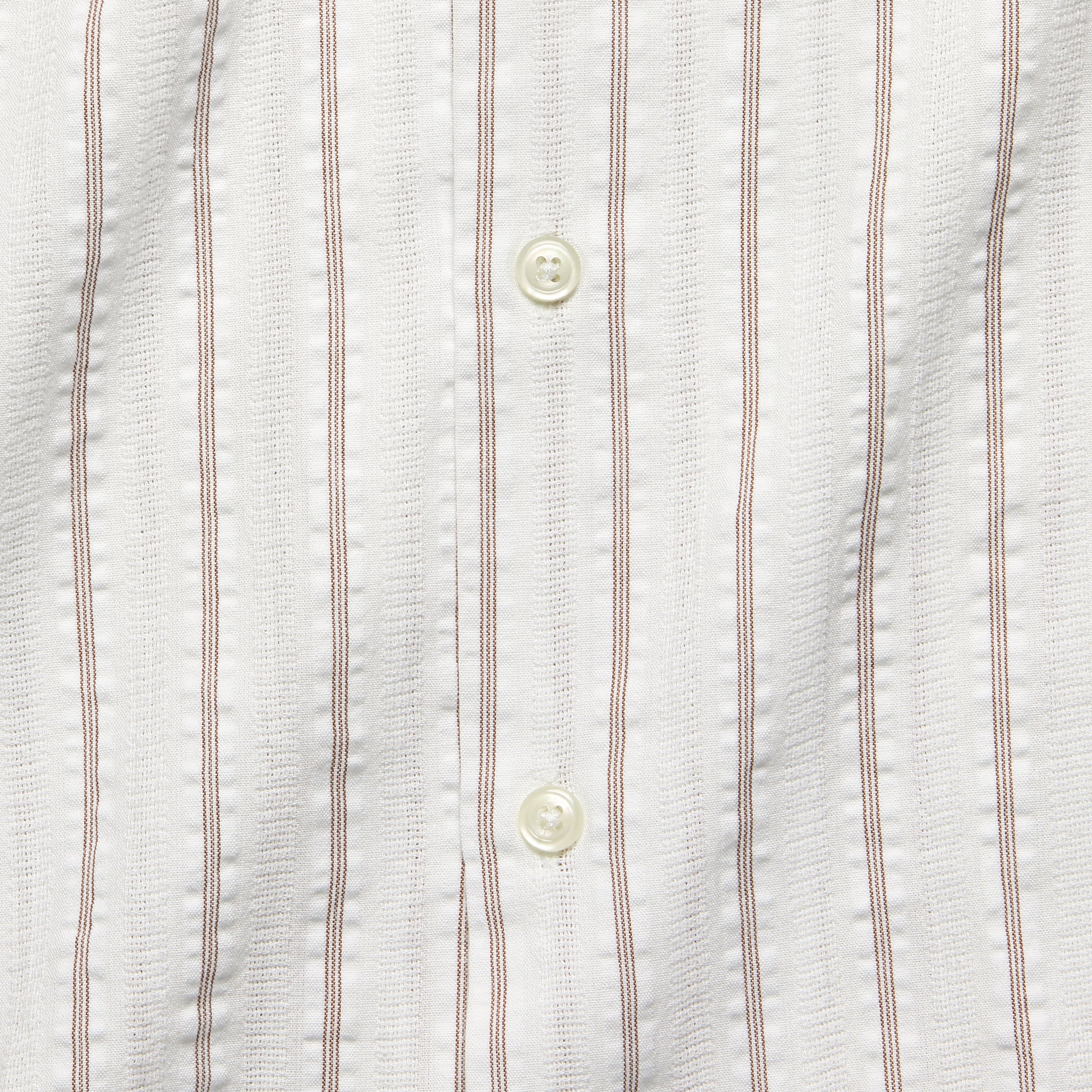Road Shirt - White/Raisin Rancho Stripe - Universal Works - STAG Provisions - Tops - S/S Woven - Stripe