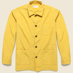Bakers Poplin Overshirt - Gold - Universal Works - STAG Provisions - Outerwear - Shirt Jacket