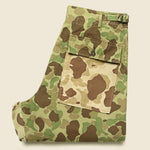 Patched Peacekeeper Camo Fatigue Pant - Olive/Sand - Universal Works - STAG Provisions - Pants - Twill