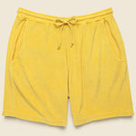 Terry Fleece Beach Short - Gold - Universal Works - STAG Provisions - Shorts - Lounge