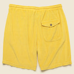 Terry Fleece Beach Short - Gold - Universal Works - STAG Provisions - Shorts - Lounge