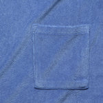 Terry Fleece Vacation Polo - Blue - Universal Works - STAG Provisions - Tops - S/S Knit